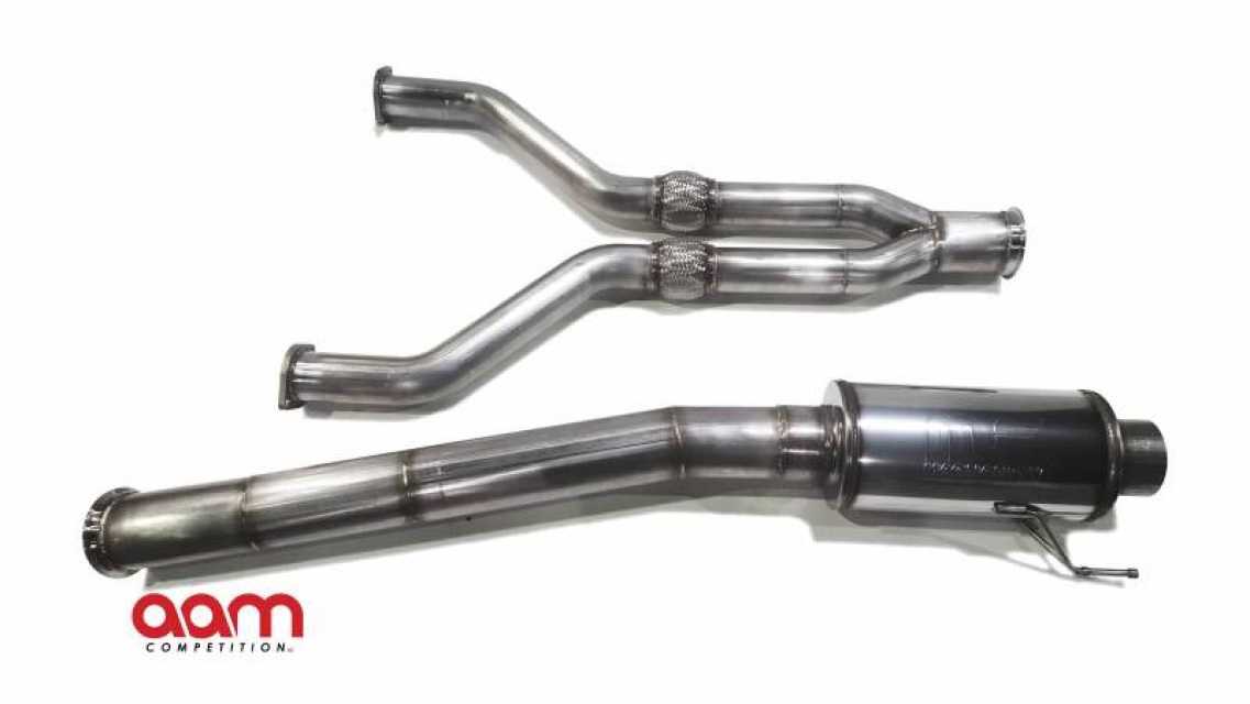 AAM COMPETITION 370Z 4" SINGLE EXIT EXHAUST SYSTEM
